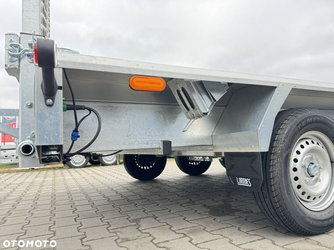 Lorries TPM35-4017 402x175 cm DMC 3500kg przyczepa 3 osiowa pod koparkę budowlanka - 9