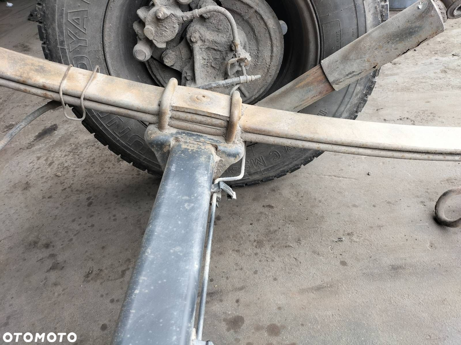 OŚ BELKA ZAWIESZENIA TYŁ RESORY KOŁA NA PRZYCZEPKĘ CITROEN JUMPER I - 8