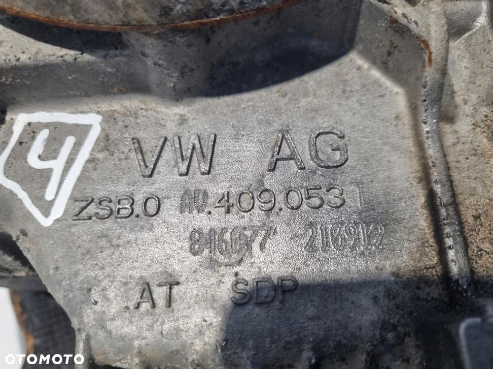 REDUKTOR SKRZYNI BIEGÓW VW Golf Passat B7 Audi A3 II 8P 2.0 TDI 0AV409053T - 2