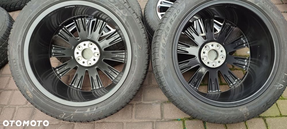 Koła Zimowe Felgi Aluminiowe Oryg. Mercedes GLE 265/45/20 Czujniki Pirelli - 6