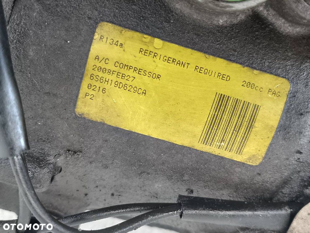 POMPA, SPRĘŻARKA KLIMATYZACJI FORD FIESTA MK5 6S6H19D629CA 1.3 B - 8