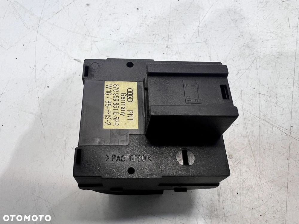 PRZEŁĄCZNIK WŁĄCZNIK SZYB AUDI A3 8P3 8Z0959851E KOMPLET 1/25 - 3