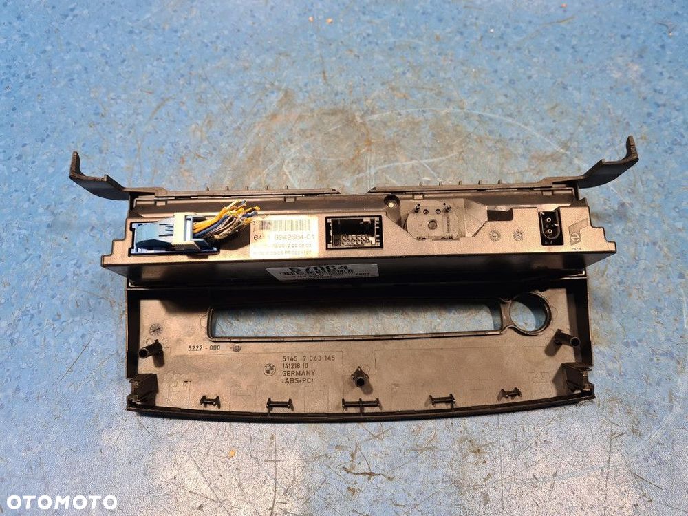 BMW 530D E60 PANEL KLIMATYZACJI 6942684-01  M57D30 - 6