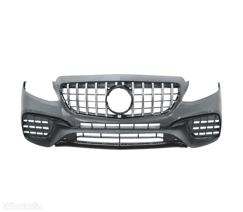 PARA-CHOQUES FRONTAL MERCEDES W213 C238 16-18 LOOK E63 AMG PDC - 2