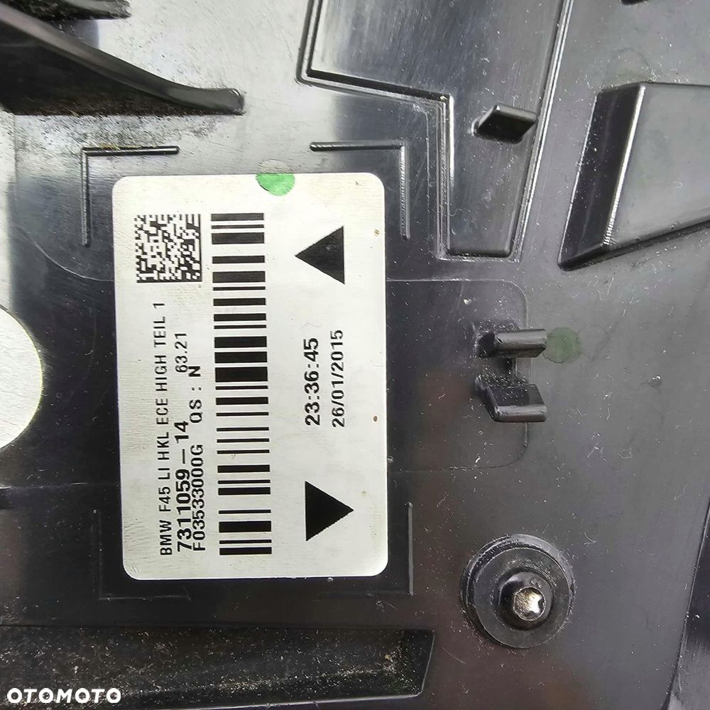 bmw 2 f45 lampa tył tylna lewa - 4