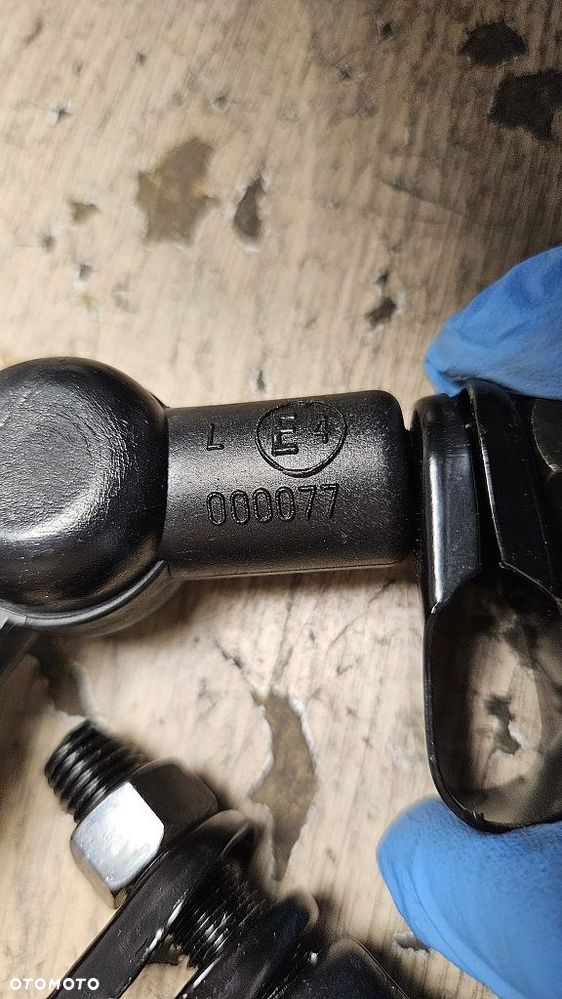 Lusterka uniwersalne Shin Yo z przegubem M10 czarne para homologacja - 9