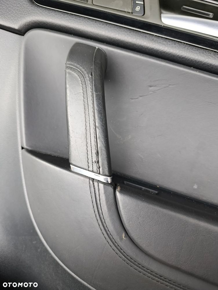 VW TOUAREG II 2 7P FOTELE SIEDZENIA BOCZKI KOMPLET GRZANE PÓŁSKÓRA EUROPA - 13