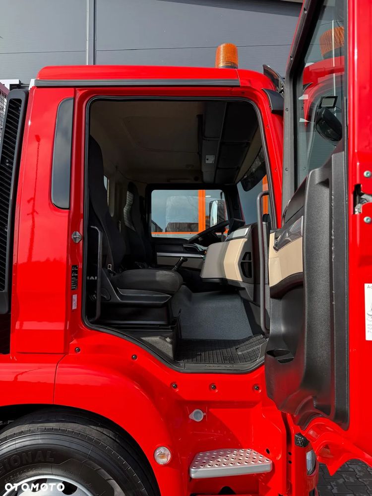 MAN TGM 18.250 // E6 // org. 92000km !!! // 4x2 // manual // skrzynia + HDS HMF z pilotem // TGS TGX TGL budowlanka żuraw dzwig kran crane - 24