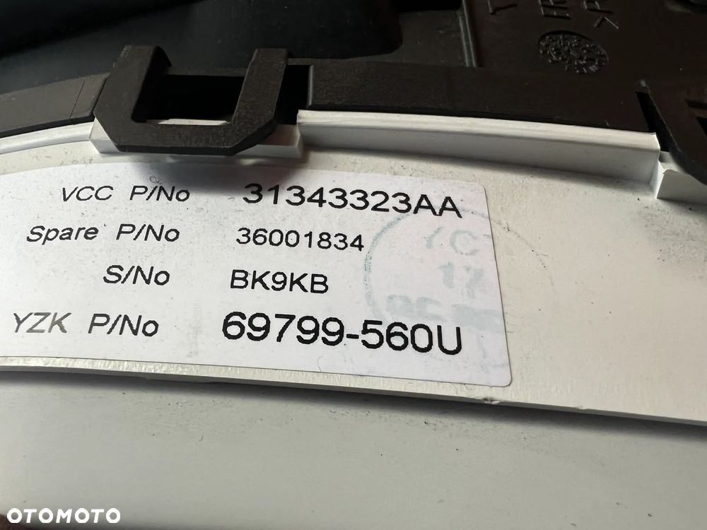 LICZNIK ZEGARY PRĘDKOŚCIOMIERZ VOLVO V60 31343323AA - 4