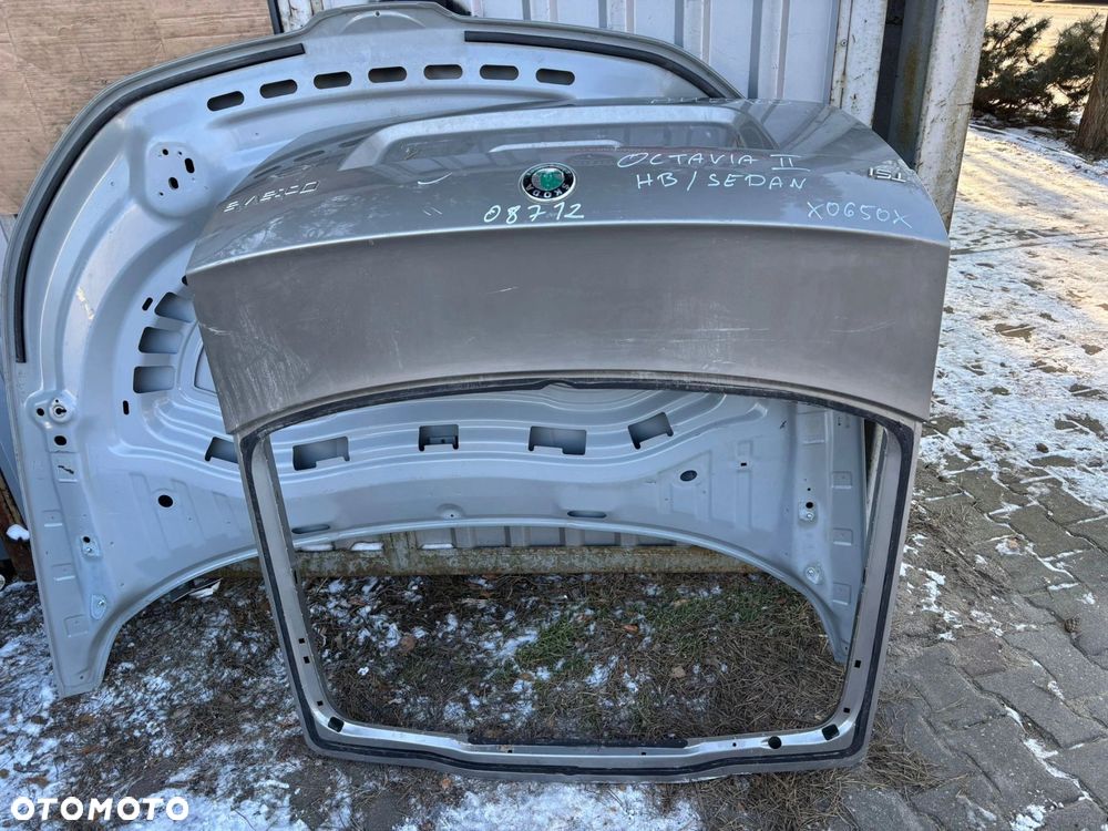 Klapa Pokrywa Bagażnika Skoda Octavia II 2004-2013r. Hb Sedan - 1