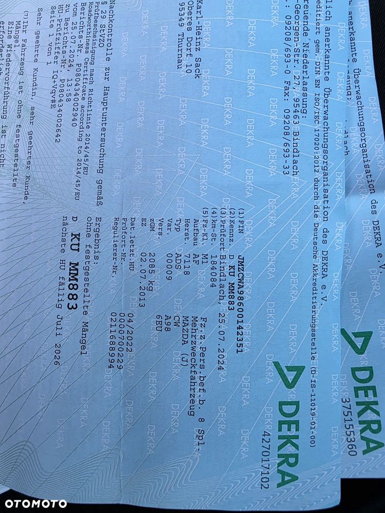 Mazda 5 1.8 Comfort - 23