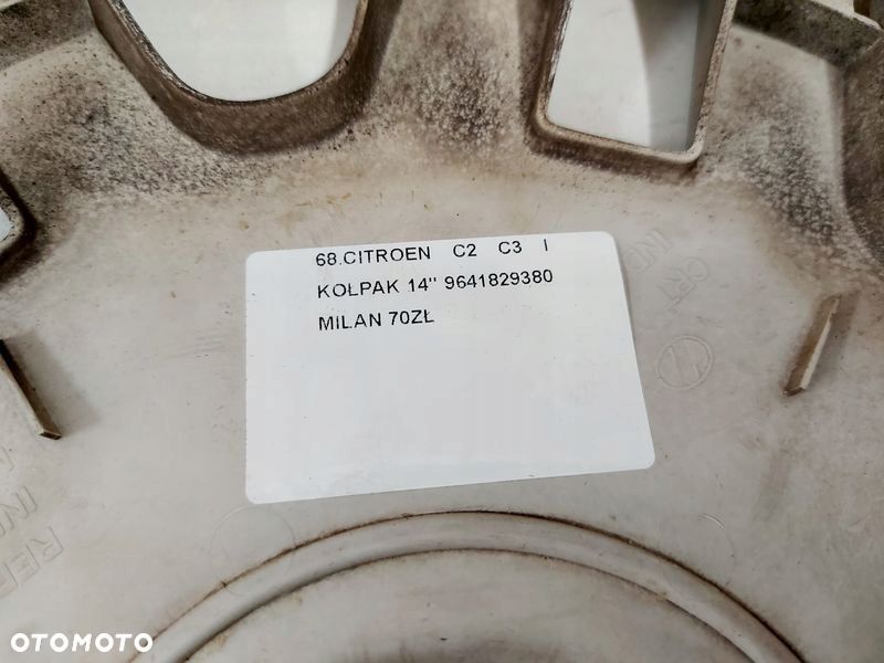 citroen c2 c3 i kołpak 14 9641829380 - 8