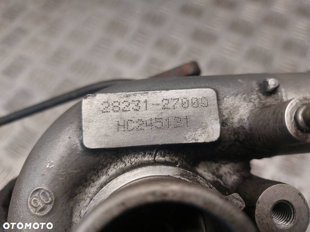 TURBOSPRĘŻARKA TURBINA HYUNDAI TUCSON I 2.0 CRDI 28231-27000 - 3