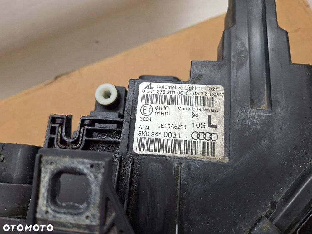 REFLEKTOR LAMPA AUDI A4 B8 LIFT 2011-2016 PO LIFCIE ORYGINAŁ OE 8K0941003L - 5