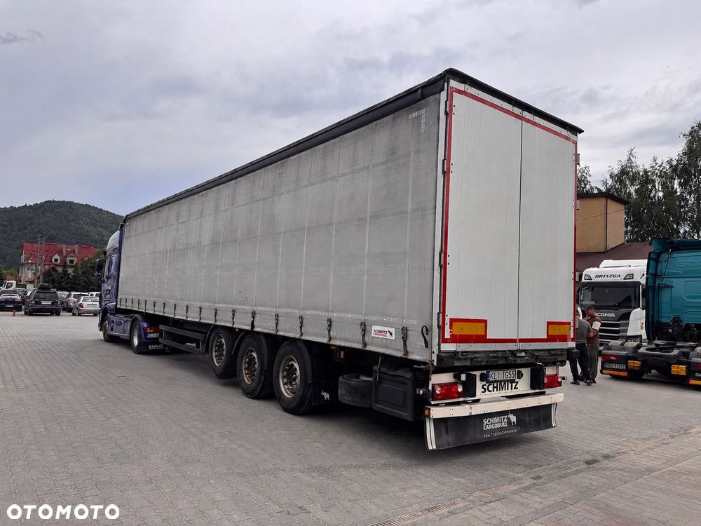 Schmitz Cargobull Standard, rama ocynk, oś podnoszona, - 2