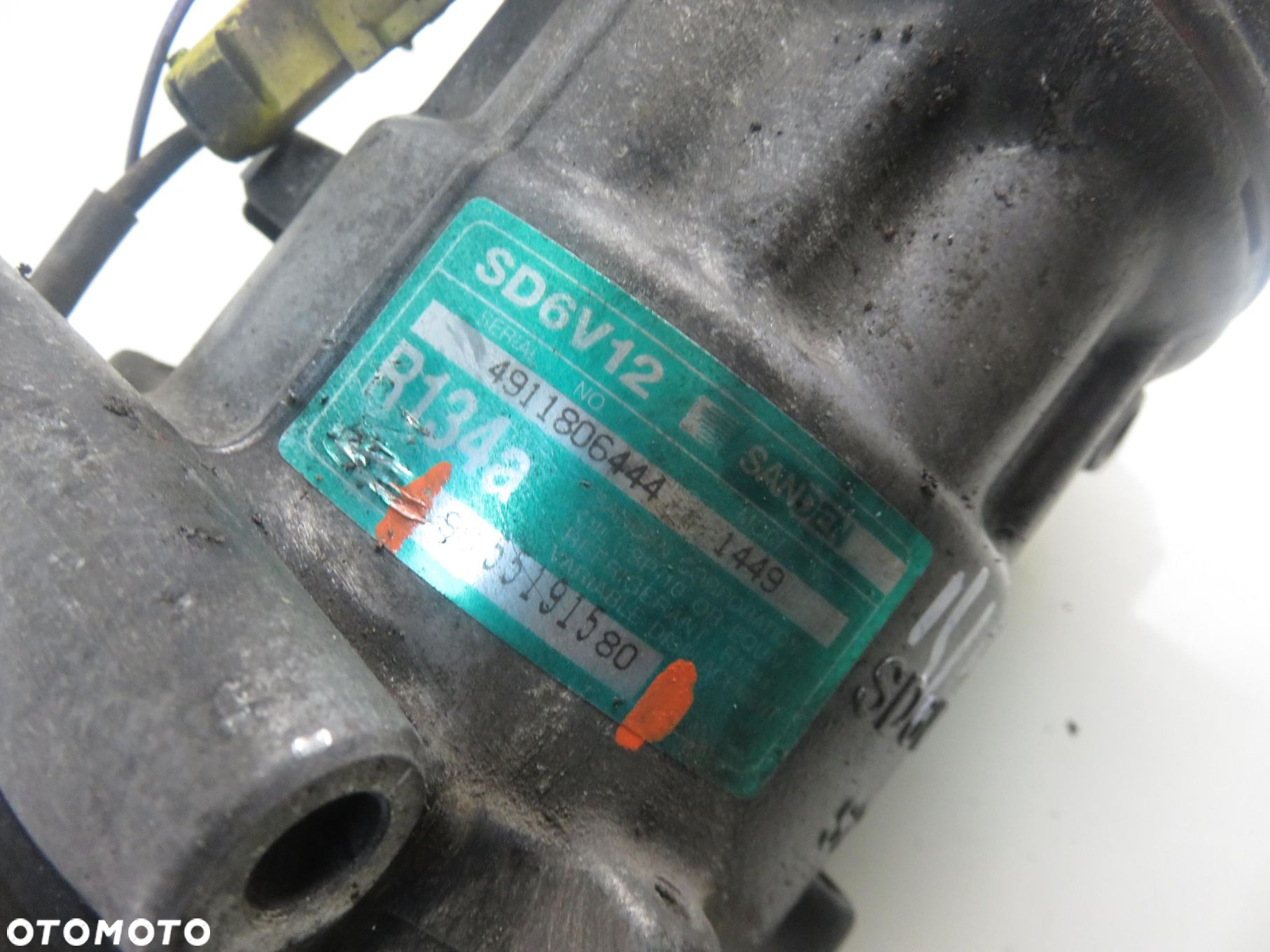 KOMPRESOR KLIMATYZACJI PEUGEOT 307 SW (3H) 1.6 HDI 110 - 9HZ 9655191580 - 7