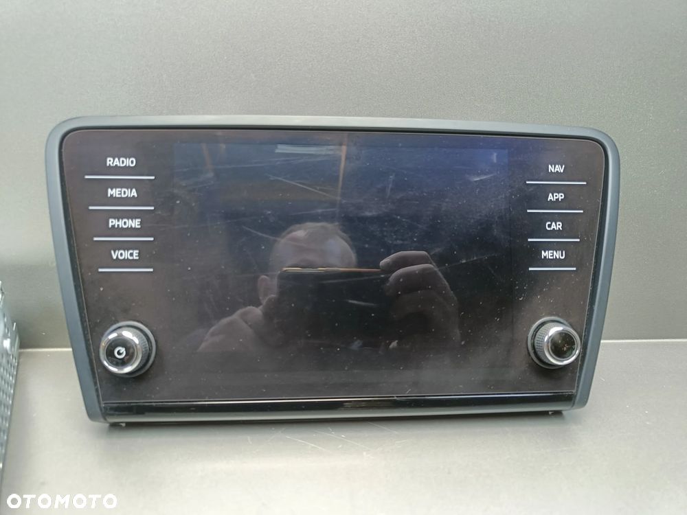 Radio Nawigacja Skoda Octavia 3 lift III FL Wyświetlacz Czytnik Multimedia Napęd 5E0919605M 5Q0035874C - 2