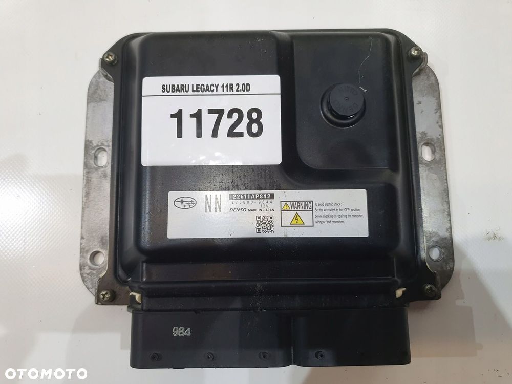 SUBARU LEGACY OUTBACK V STEROWNIK SILNIKA ECU 2.0D - 4