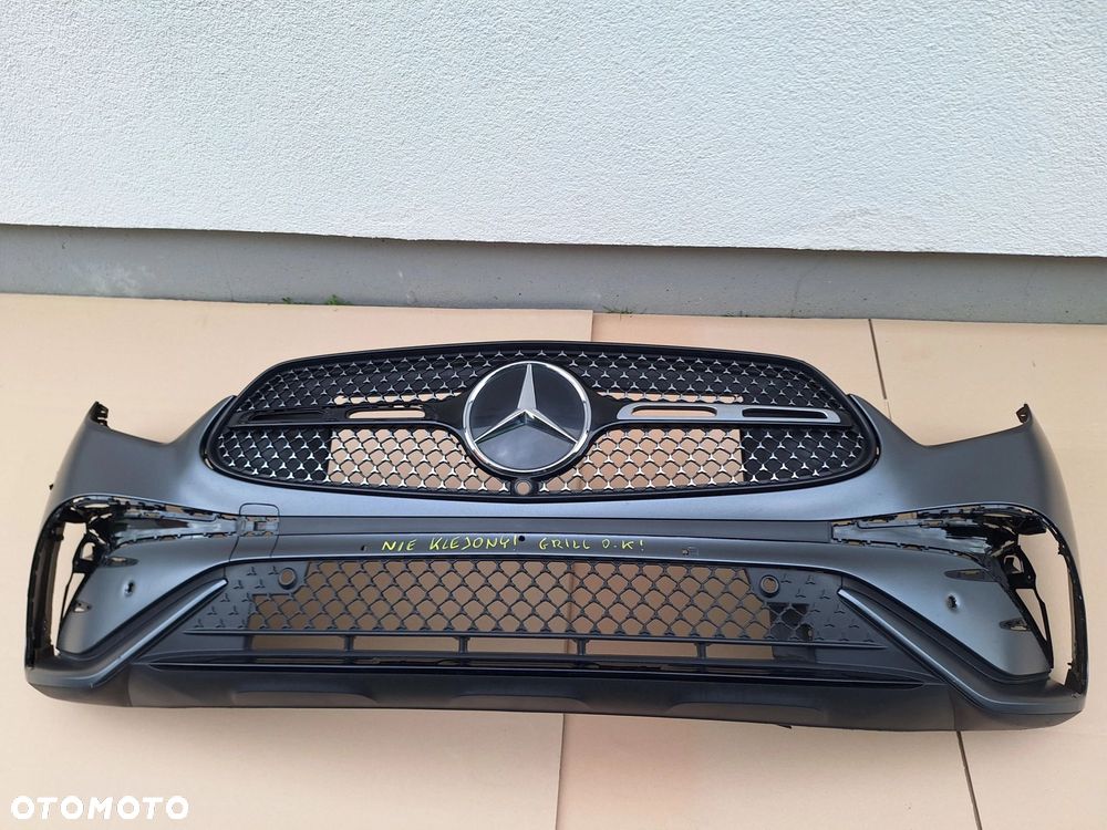 MERCEDES GLC 254 AMG 22- NIE KLEJONY! ZDERZAK PRZÓD PRZEDNI+BDB GRILL+WZM+KIEROWNICA POW. A2548851501 WYSYŁKA 24H - 5