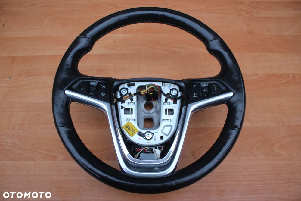 KIEROWNICA SKÓRZANA GRZANA STEROWANIE OPEL ZAFIRA C MOKKA MERIVA B ASTRA J