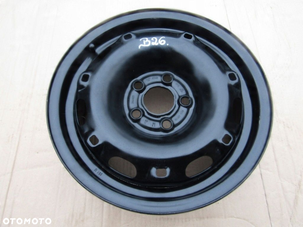 1x Felga 14 VW Polo Seat Cordoba Skoda Fabia Rapid Roomster 6j 5x100 ET43 - 4
