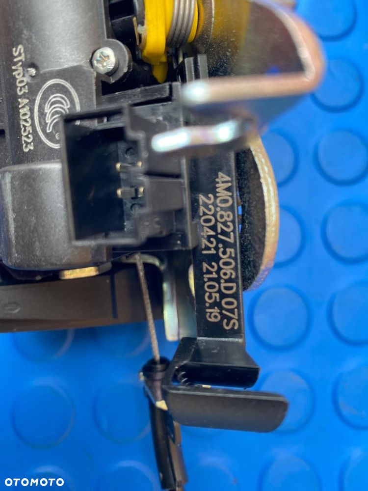 AUDI Q7 4M 4M0827506D ZAMEK DOCIAG KLAPY BAGAZNIKA ORYGINAŁ KOMPLET - 3