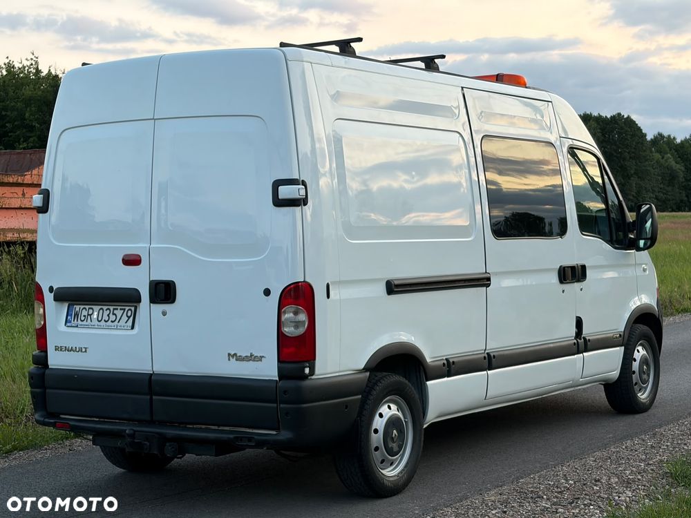 Renault MASTER L2H2 Elektryka Dubel Kabina Brygadówka 7os. Hak Serwis - 3