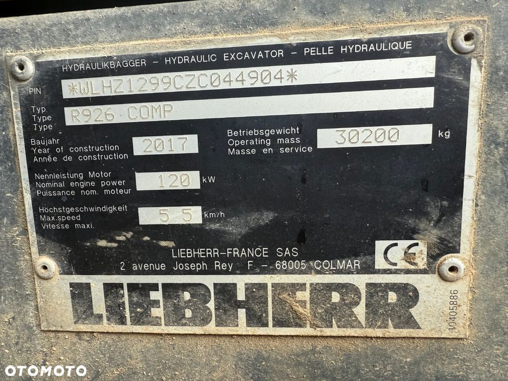 Liebherr R926 COMPACT - 33