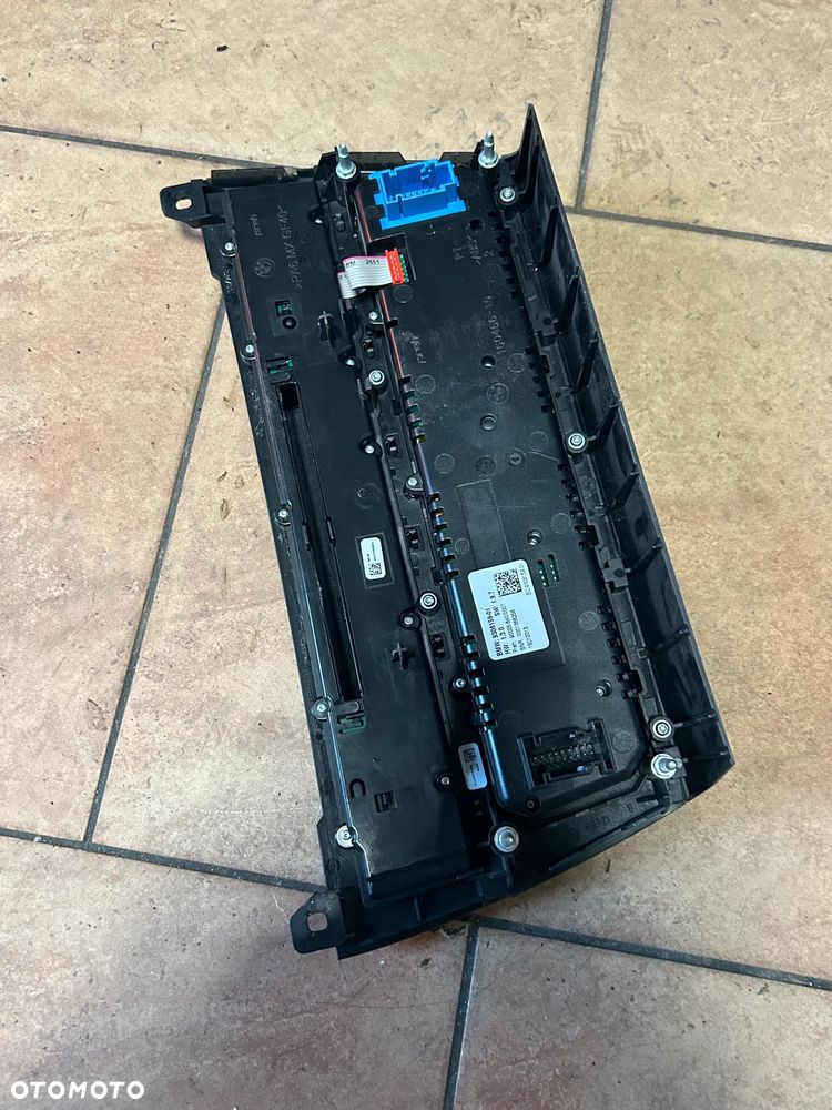 BMW 5 F10 F11 PANEL PRZEŁĄCZNIKI RADIA KLIMATYZACJI 9306153 - 2