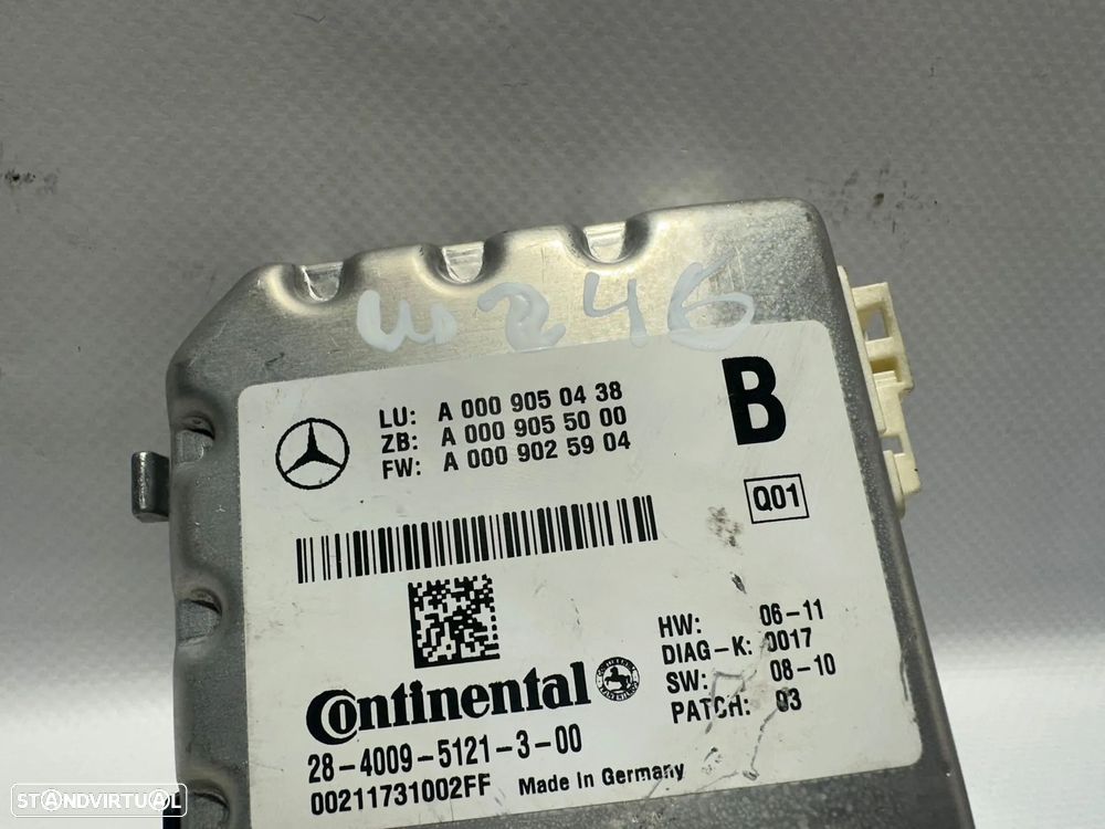 .Modulo Bosch Unidade de Controlo Assistência de Estacionamento PDC Mercedes Benz A0009050438 2007 - 2018 - 8