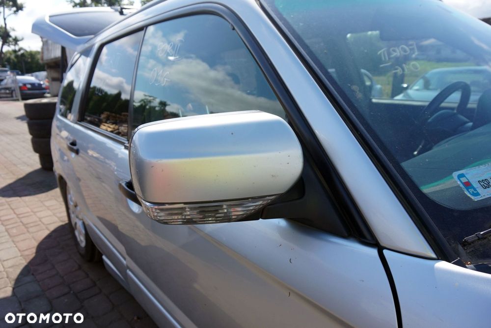 LUSTERKO ELEKTRYCZNE PRAWE FORESTER II SG LIFT 01G 91071SA180TG SREBRNY SUBARU 2006-2008 - 1