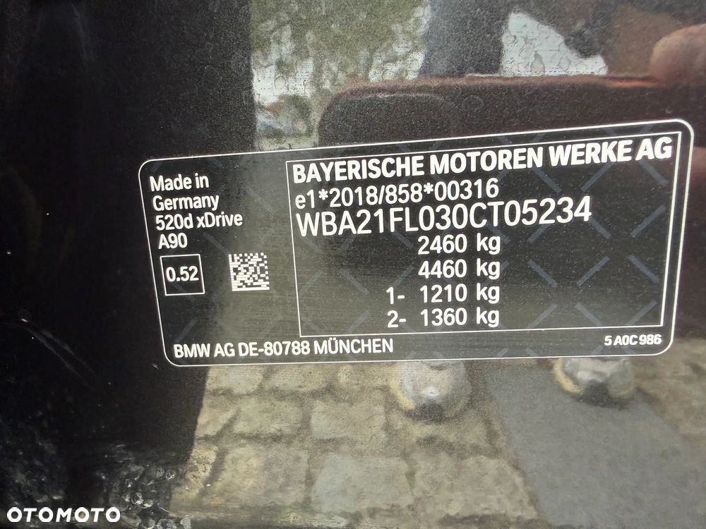 BMW Seria 5 520d xDrive mHEV M Sport - 18