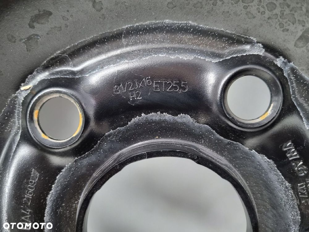 KOŁO DOJAZDOWE ZAPASOWE Audi Seat Vw Golf V 125/70 R16 1K0601027F 5x112 - 3