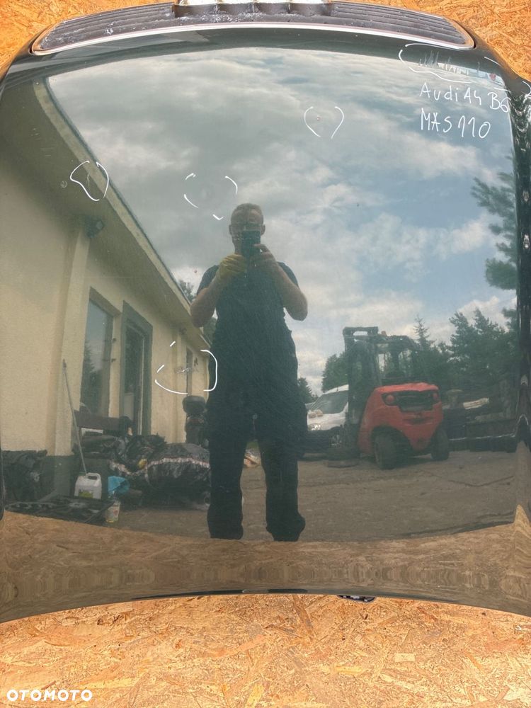 Audi A4 B6  MASKA POKRYWA SILNIKA LZ6E - 9