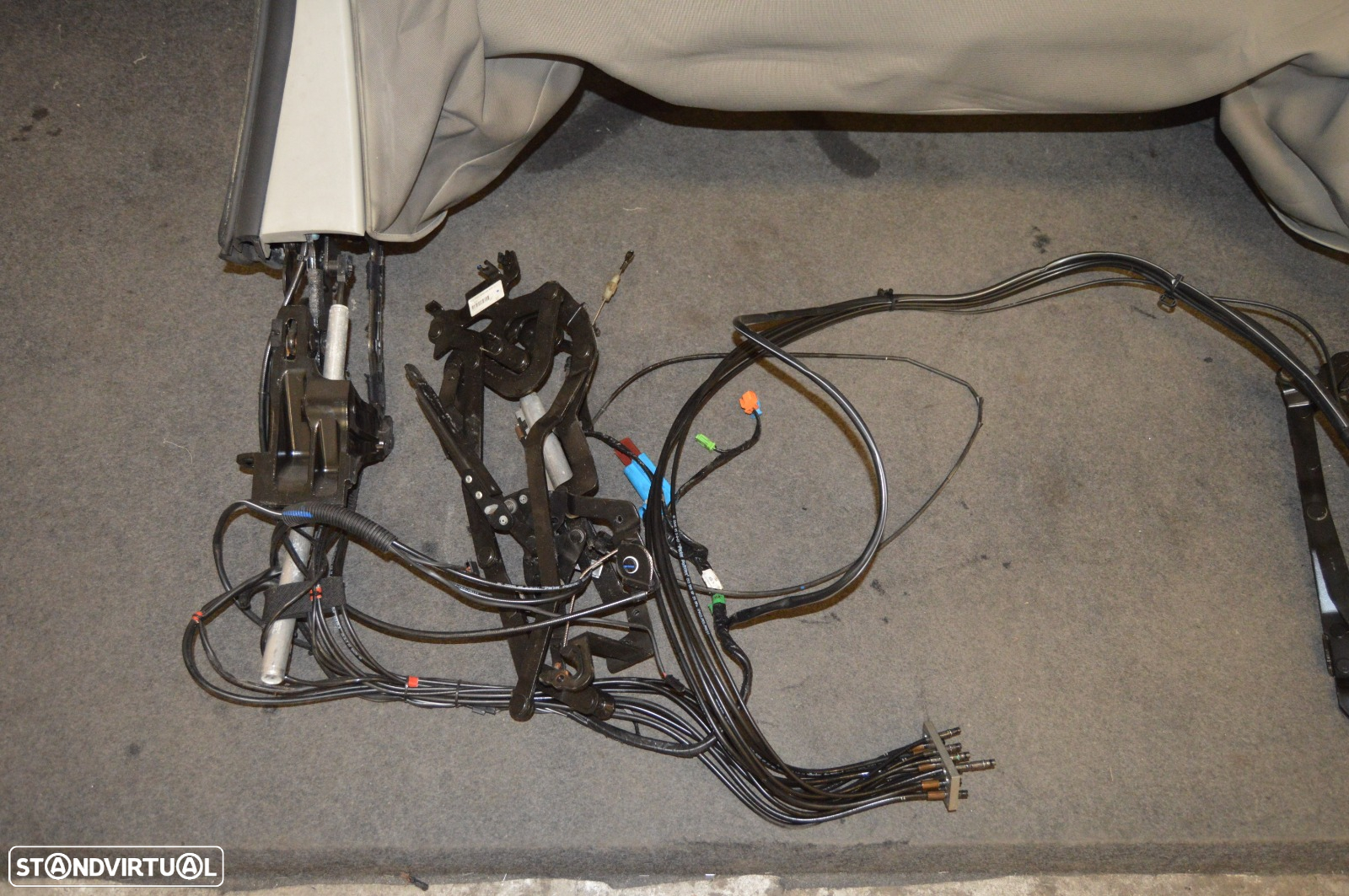 CAPOTA LONA ELETRICO SAAB 93 9.3 9-3 YS3F CABRIO 12833599 12852824 12211070000 - 9