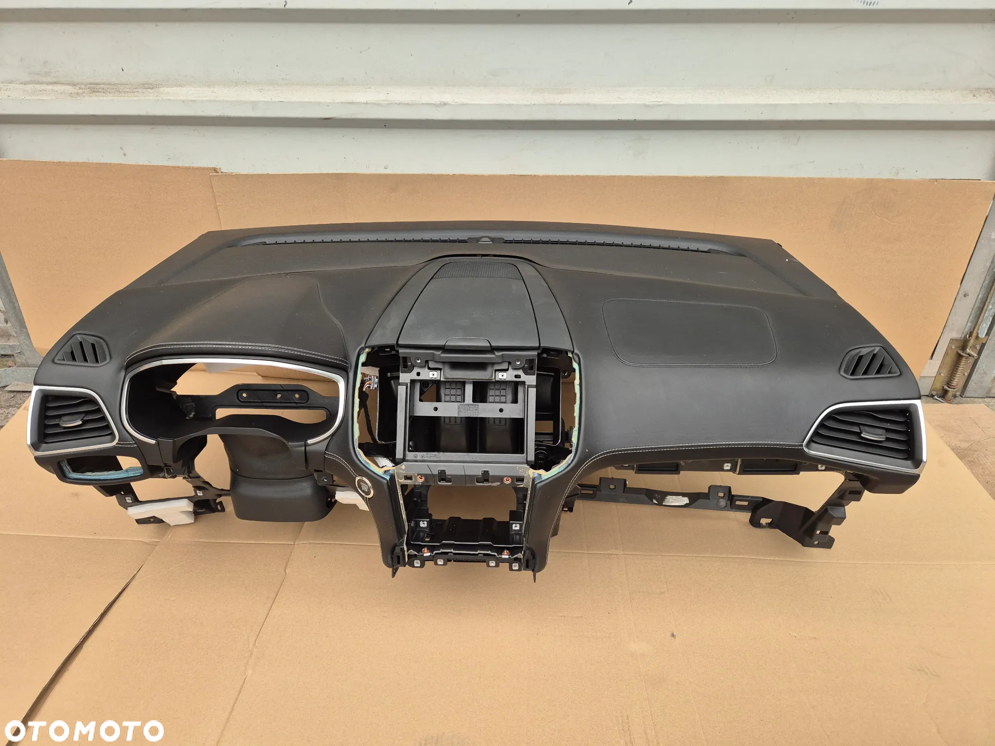FORD GALAXY MK4 S-MAX MK2 VIGNALE KONSOLA SZYTA NIĆ ORYGINALNA NIE REGENEROWANA+PODUSZKA PASAŻERA KOMPLET - 4