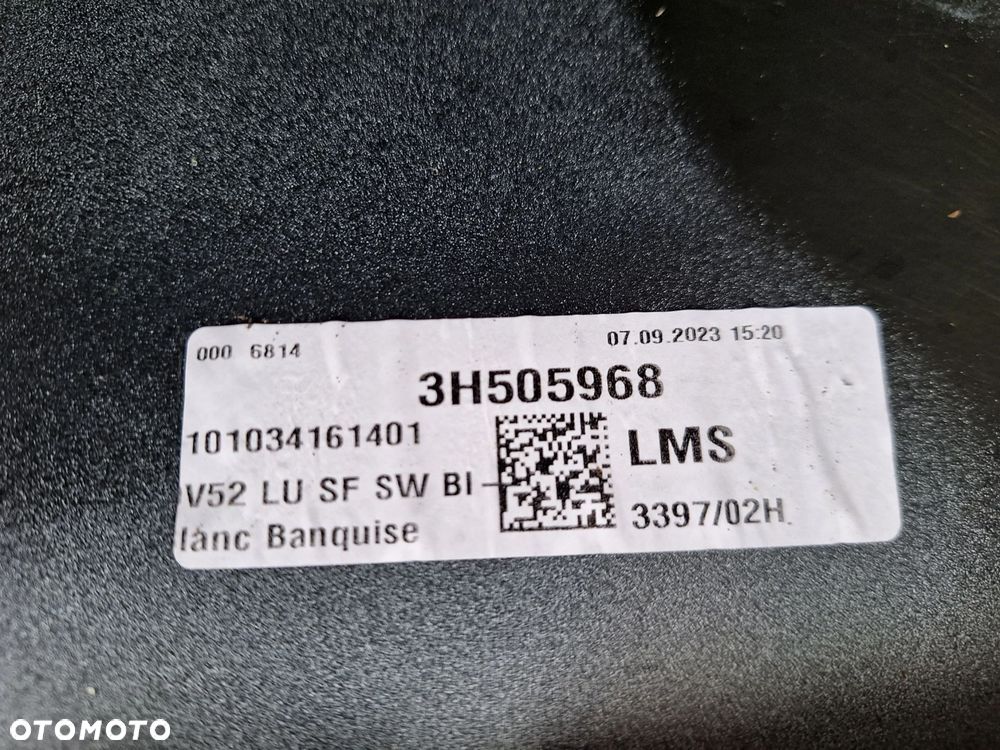 OPEL ASTRA L KOMBI 21- NIE KLEJONY! KOLOR: EWP BLANC BANQUISE ORYGINAŁ 9841484680 ZDERZAK TYŁ TYLNY WYSYŁKA 24H - 9