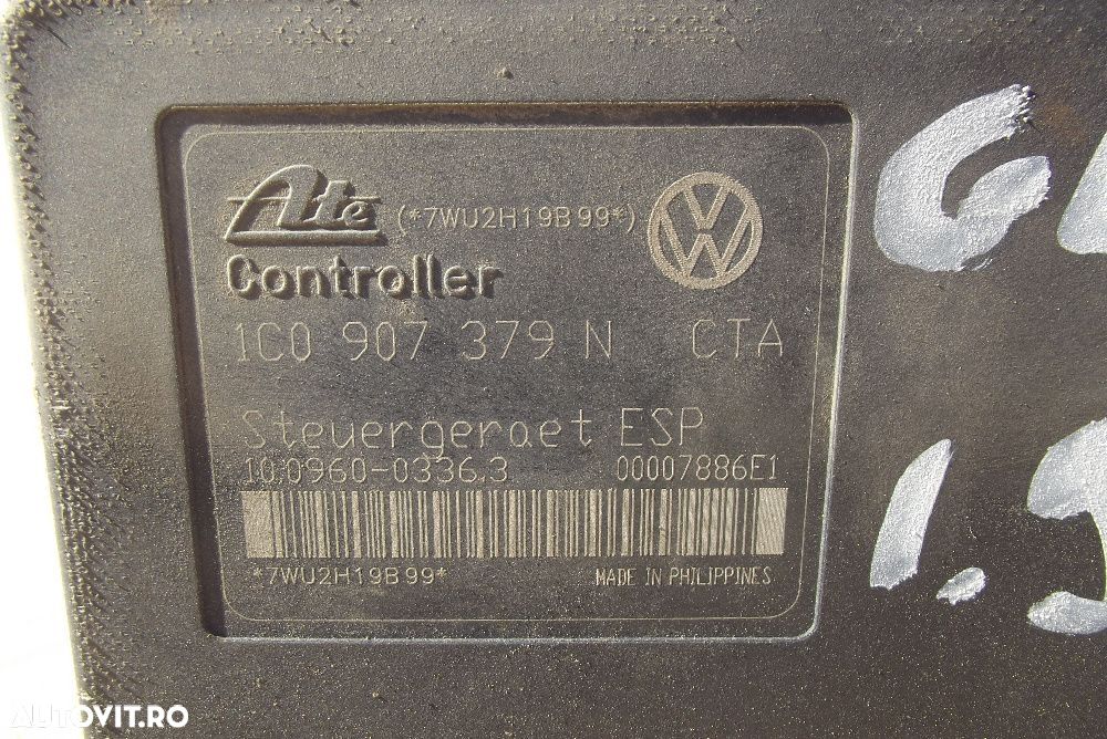 Pompa ABS VW Golf 4 Bora Seat Leon Skoda Ovtavia Audi A3 modul ABS - 1