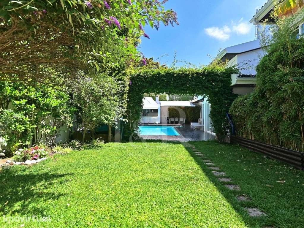 Moradia T6 com jardim, piscina e vista rio no Restelo, Lisboa - Grande imagem: 5/56