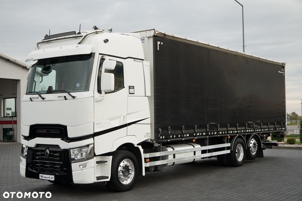 Renault T 440 / 6X2 / SOLÓWKA / FIRANKA 9.5 M / KLIMA POSTOJOWA / WINDA / ALUFELGI / OŚ PODNOSZONA - 2