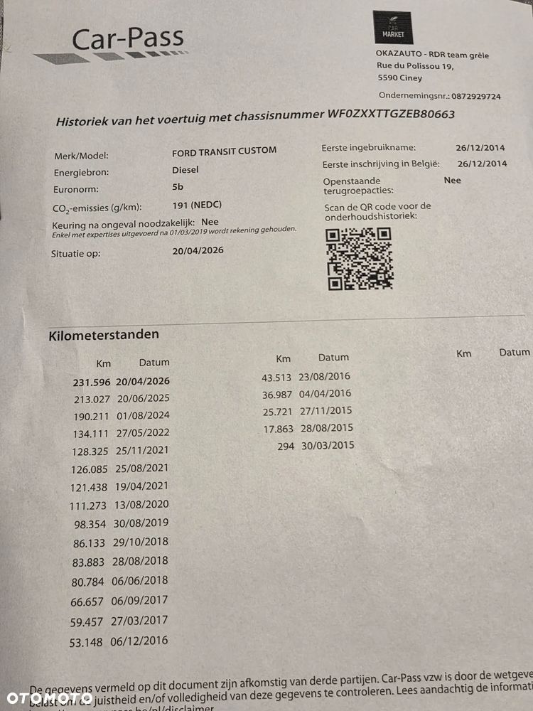 Ford Transit Custom - 16