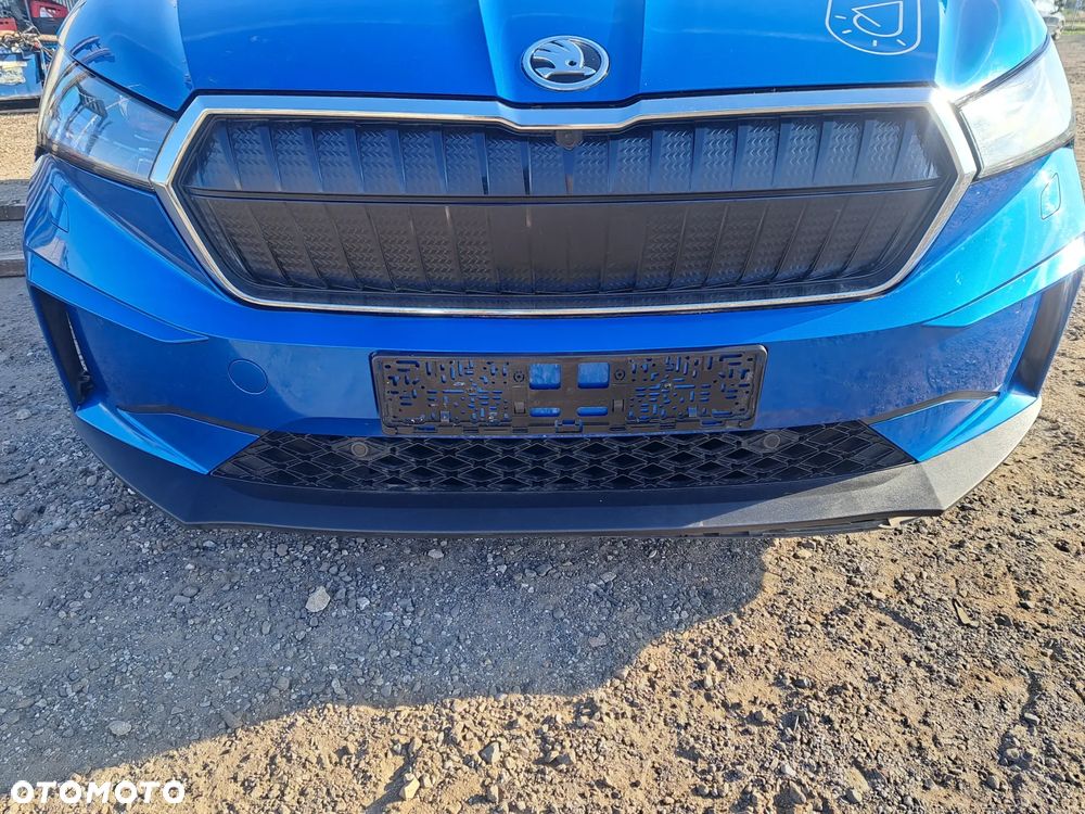 PRZÓD LAMPA LEWA PRAWA KOMPLET CHŁODNIC PAS PRZEDNI BELKA POD ZDERZAK SKODA ENYAQ IV 2022 - 5