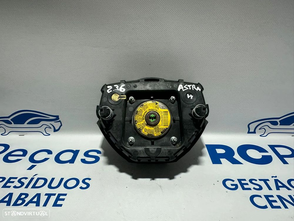 .Airbag Volante Condutor GM Opel Astra H 93862634 2004 - 2009 - 5