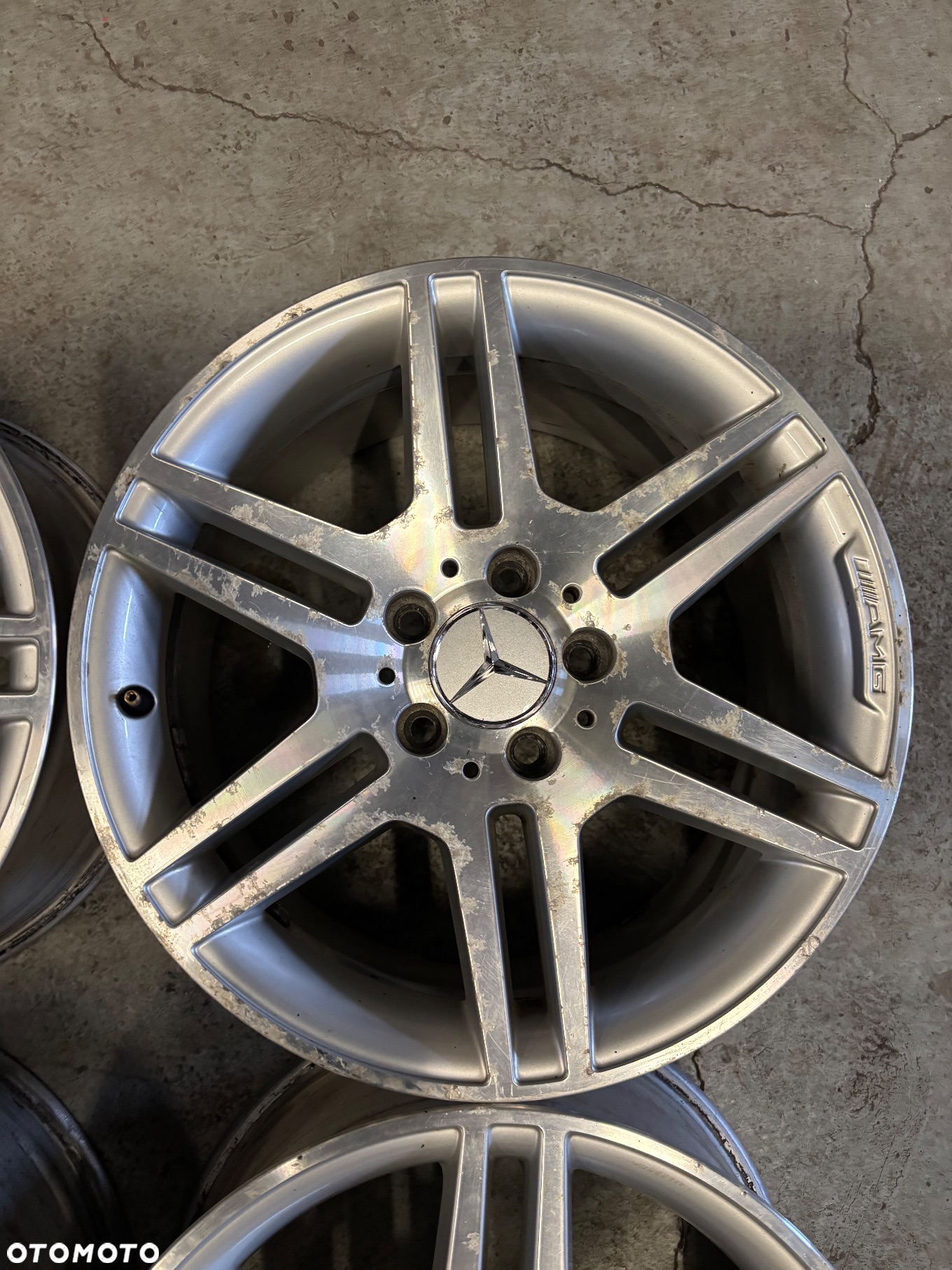 Alufelgi Mercedes 5x112 AMG 8.5Jx17 ET58 A2044014602 - 5