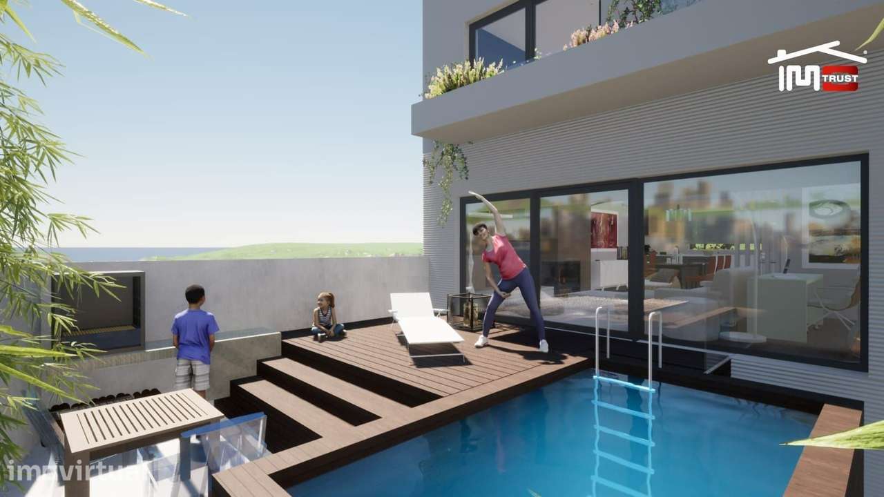 Incrível Moradia T3, Coz. Equipada, Cave, Piscina com 279m2 de área... - Grande imagem: 4/32
