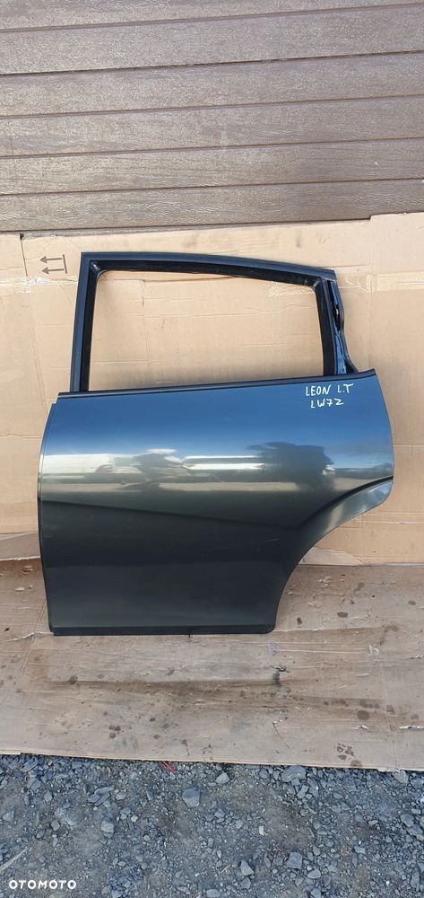 Drzwi lewy tył tylne lewe Seat Leon II Lift LW7Z - 1