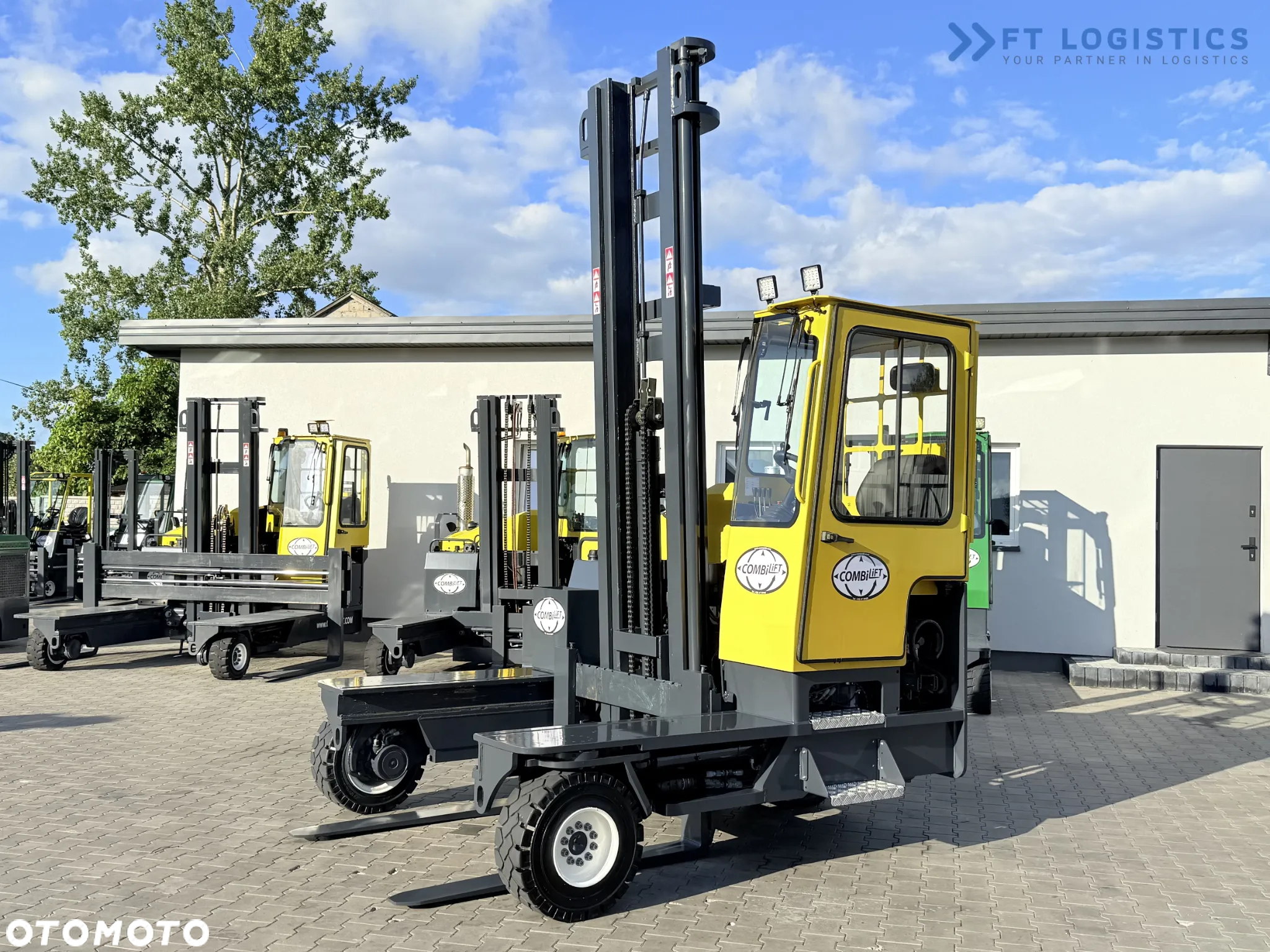 Combilift WÓZEK CZTEROKIERUNKOWY - WIELOKIERUNKOWY C5000XL / GAS / DUPLEX 6000MM /JEDYNE 3479 MOTOGODZIN /  PRZESUW WIDEŁ / PEŁNA KABINA / STAN IDEALNY / Szeroka oferta wózków czterokierunkowych i bocznych, dopasowanych do różnorodnych potrzeb i zastosowań - 3