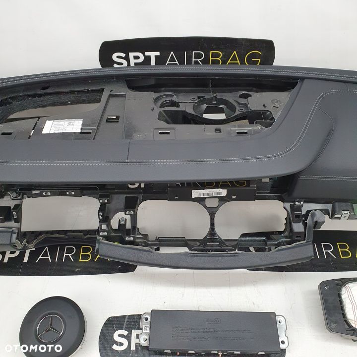 MERCEDES E KLASA W213 W238 DESKA ROZDZIELCZA KONSOLA KOKPIT PULPIT PODUSZKI AIRBAG AIR BAG PASY KIT SET - 3
