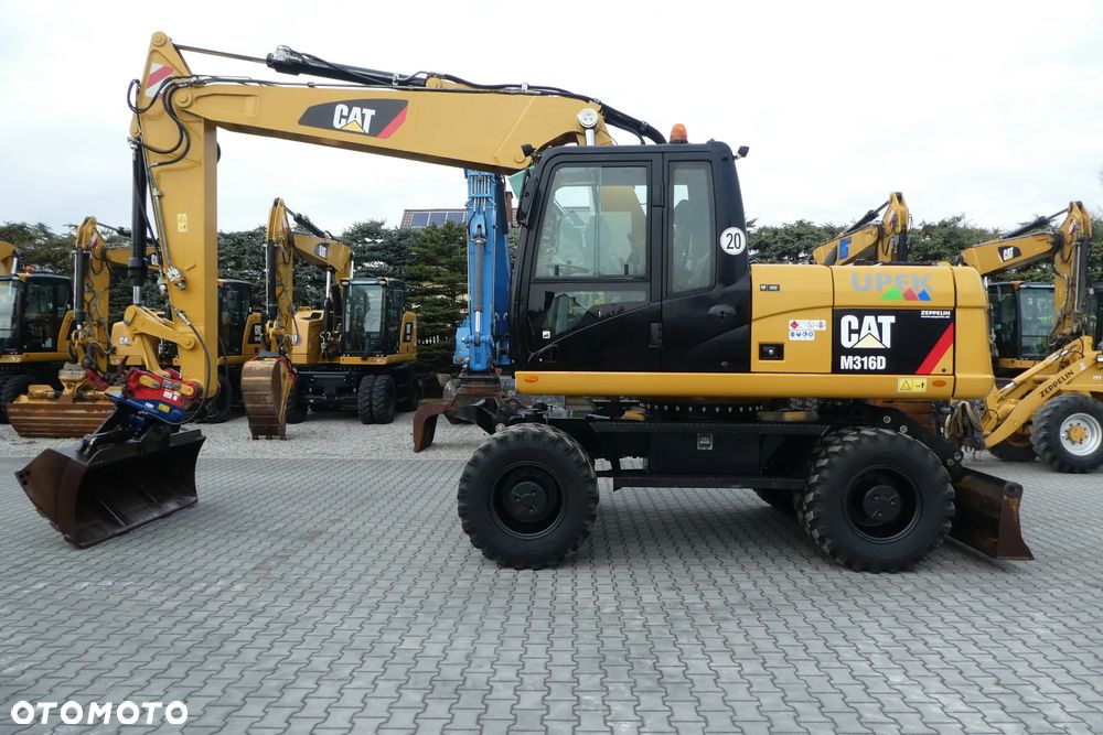 Caterpillar M 316D DWIE ŁYZKI - 34