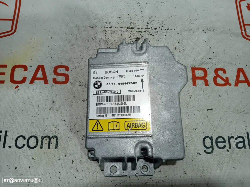 Centralina de Airbag BMW X1 E84 Série 3 E9X 0285010070 Original - 2